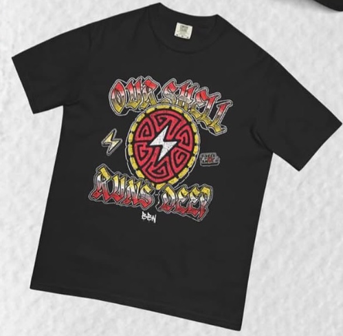 Brown Boy Nation collaboration shirt